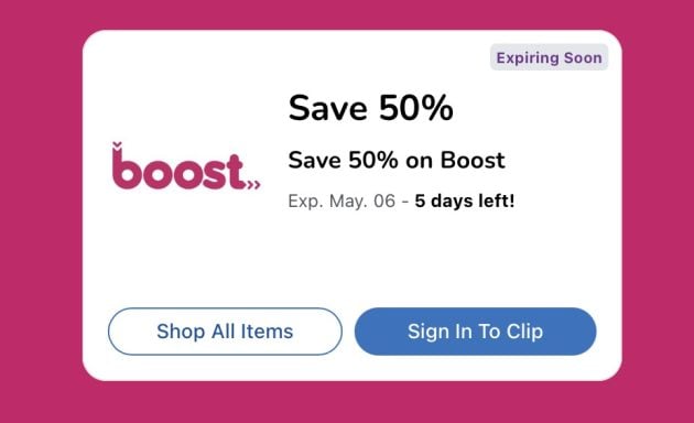 Kroger Boost